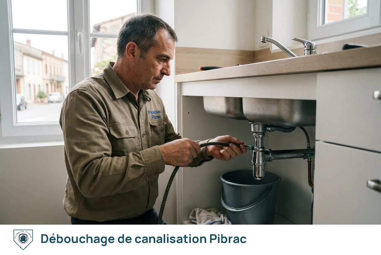 Débouchage de canalisation à Pibrac