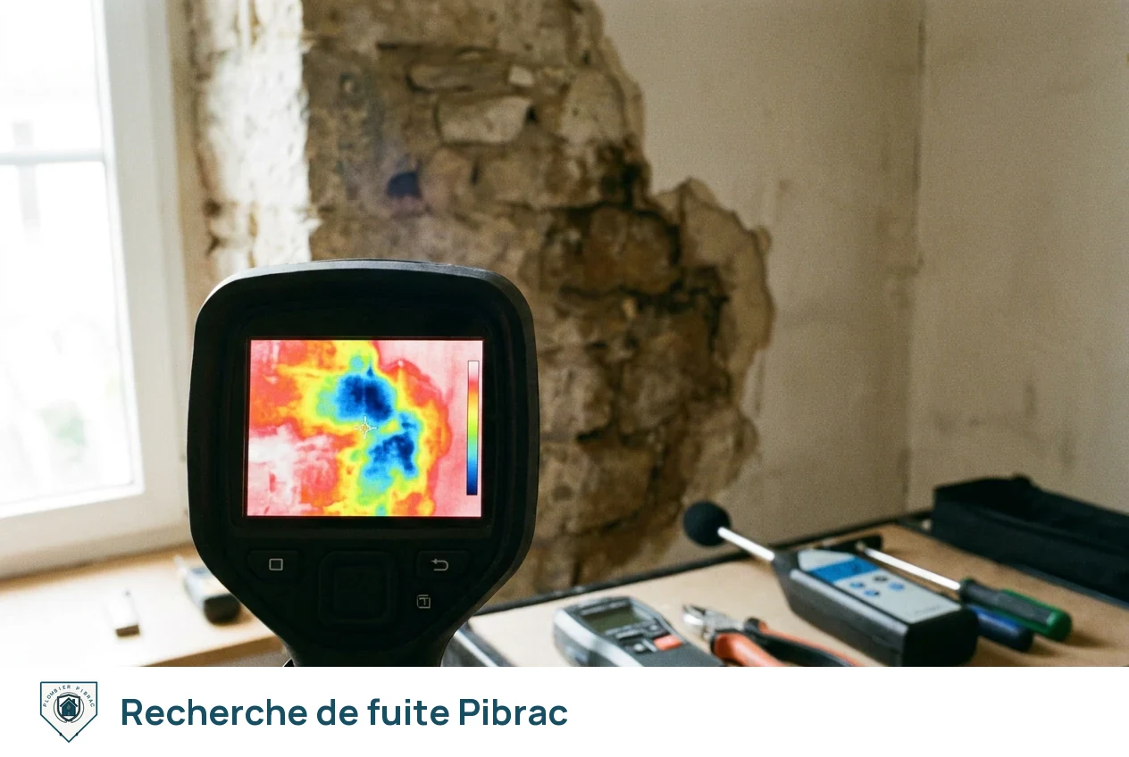 Recherche de fuite à Pibrac