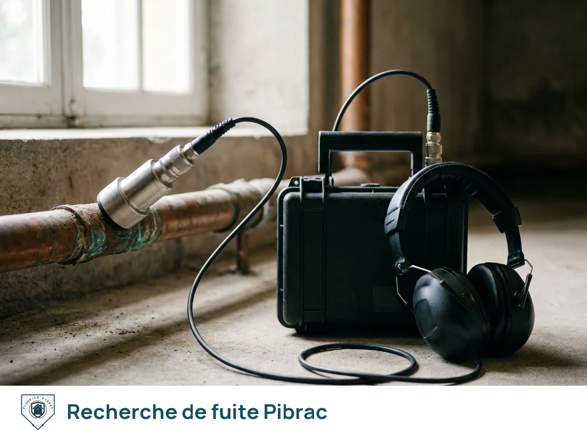 Recherche de fuite à Pibrac