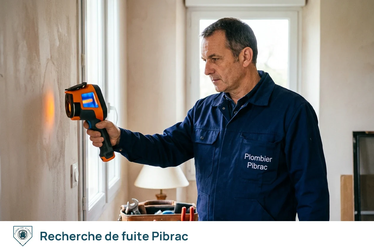 Recherche de fuite à Pibrac