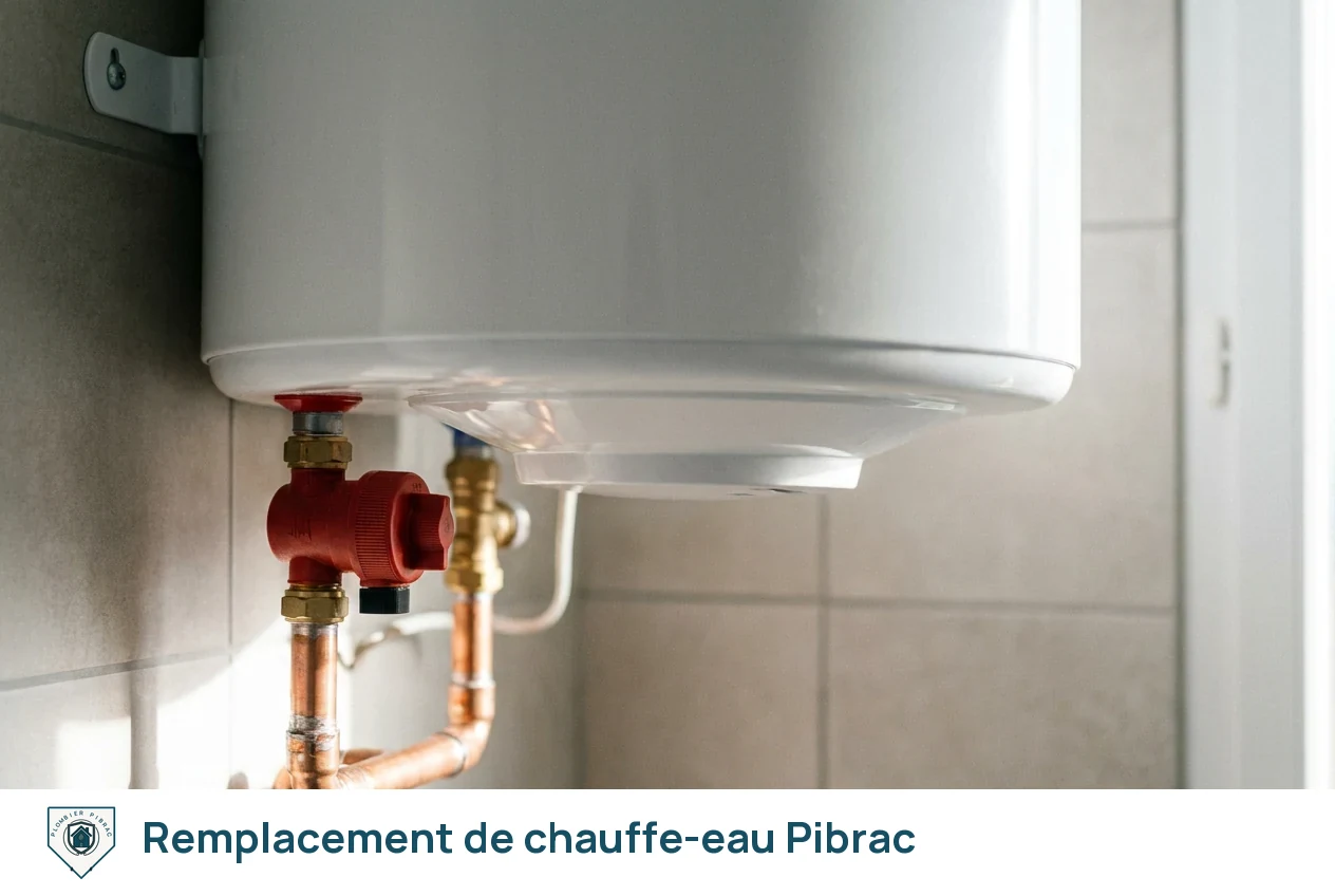 Remplacement de chauffe-eau à Pibrac