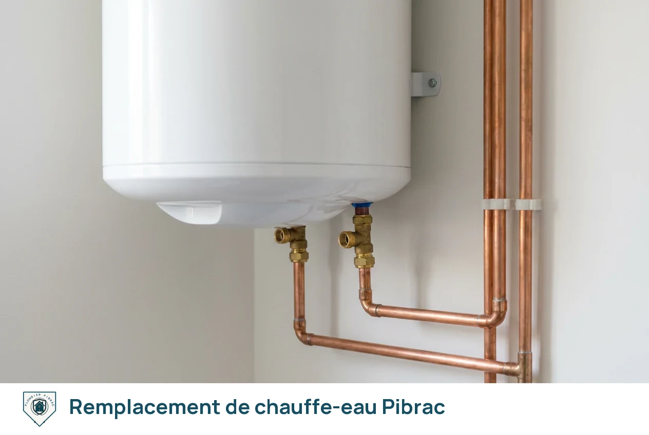 Remplacement de chauffe-eau à Pibrac