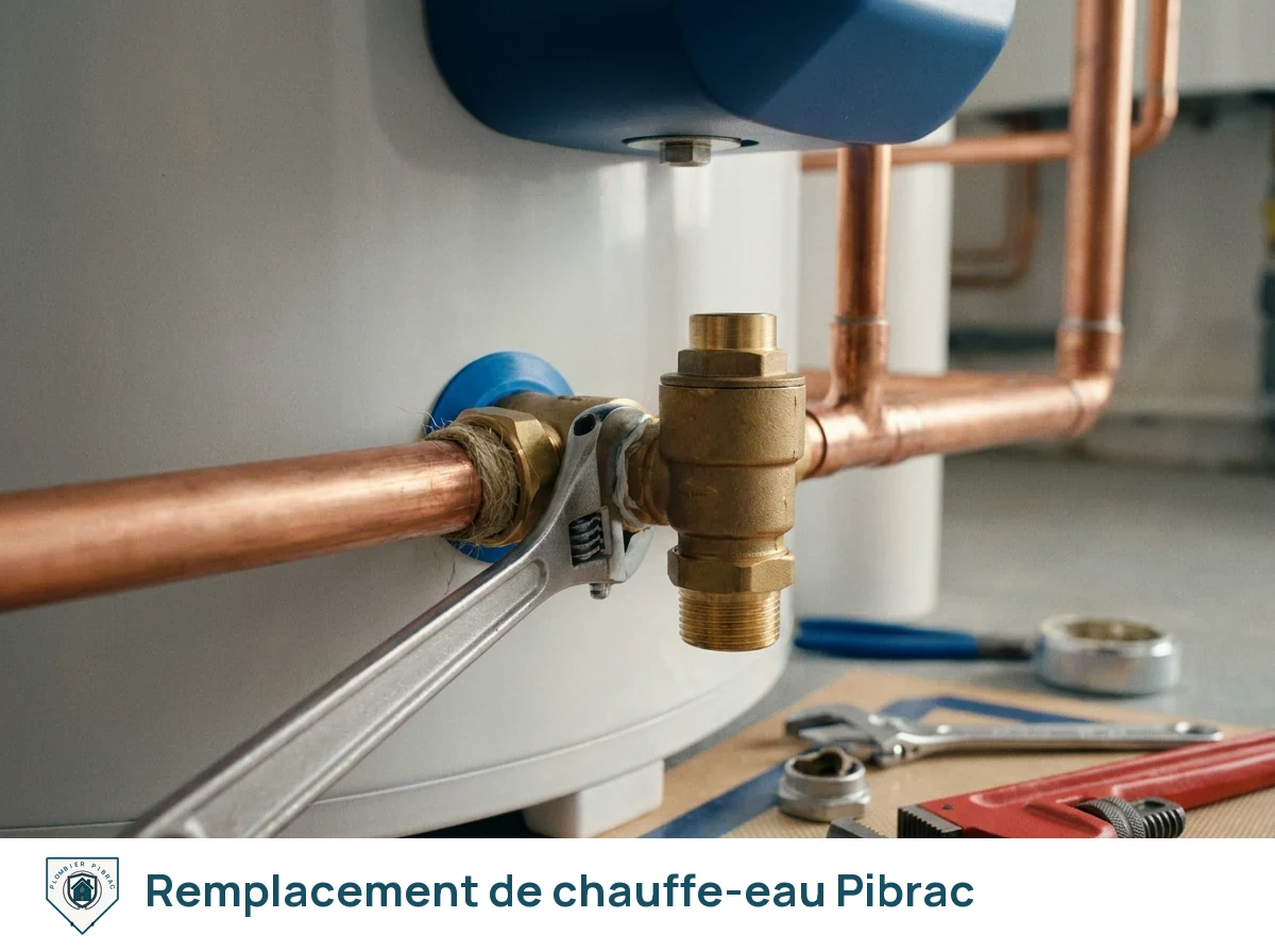 Remplacement de chauffe-eau à Pibrac