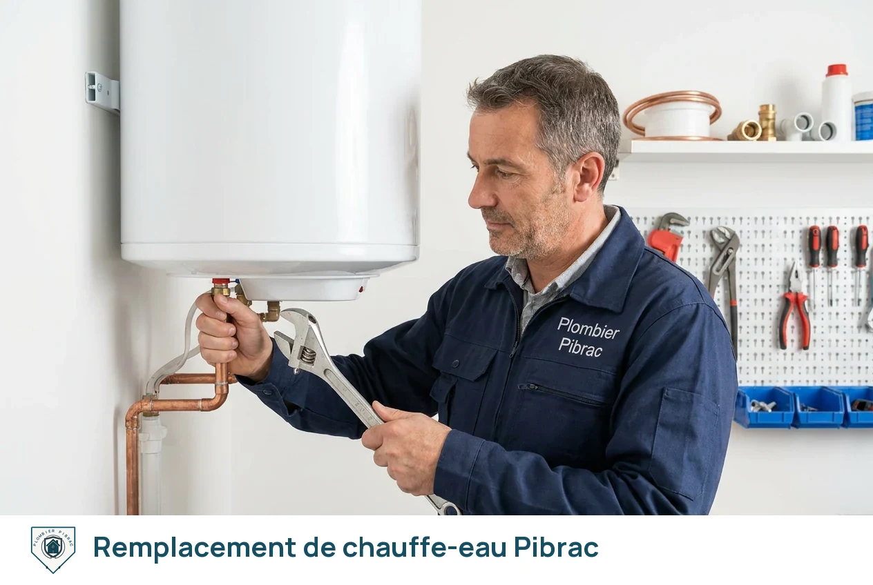 Remplacement de chauffe-eau à Pibrac